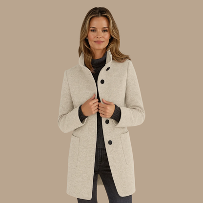MONIKA – Uldfrakke med elegance